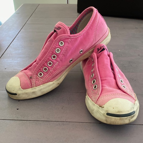 Jack Parcell pink canvas sneakers size 7 - Picture 5 of 9